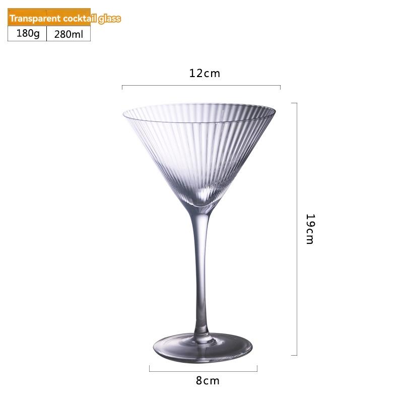 Barware |  Prism Martini Glasses, Purple, Set Of 4 Barware Barware