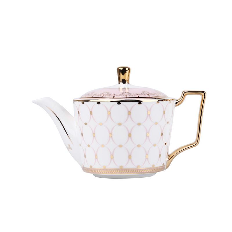 Decorative Accents |  Fishnet Butterscotch Tea Cup Bunny Decorative Accents Decorative Accents