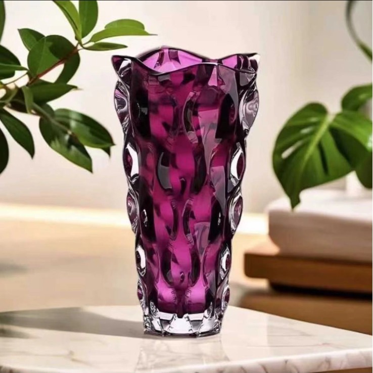 Decorative Accents |  Mûres Vase, Fuchsia Decorative Accents Decorative Accents