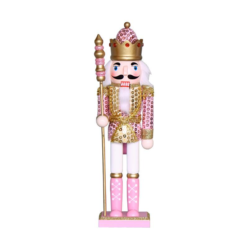 Decorative Accents |  Mouse King Nutcracker, Raspberry Decorative Accents Decorative Accents