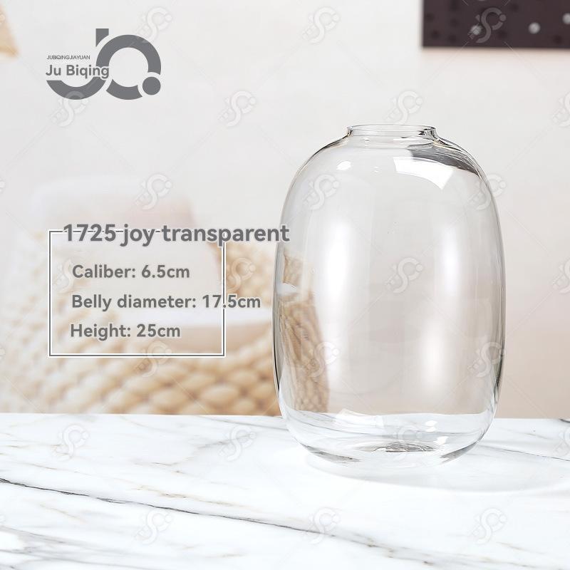 Decorative Accessories |  Flower Curved Bouquet Vase Decorative Accessories Clear