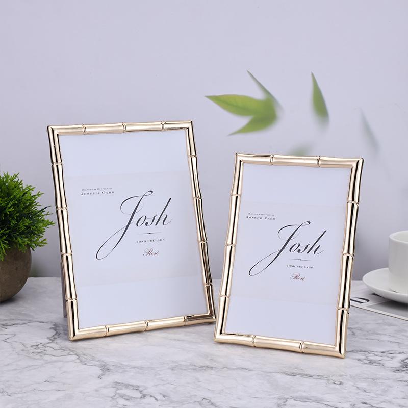 Decorative Accessories |  Gold Bamboo Frame Decorative Accessories Decorative Accessories