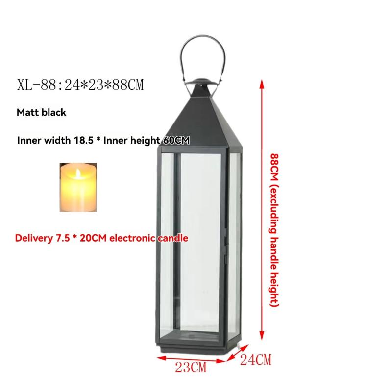 Decorative Accessories |  Hotel Classic Lantern Decorative Accessories Clear