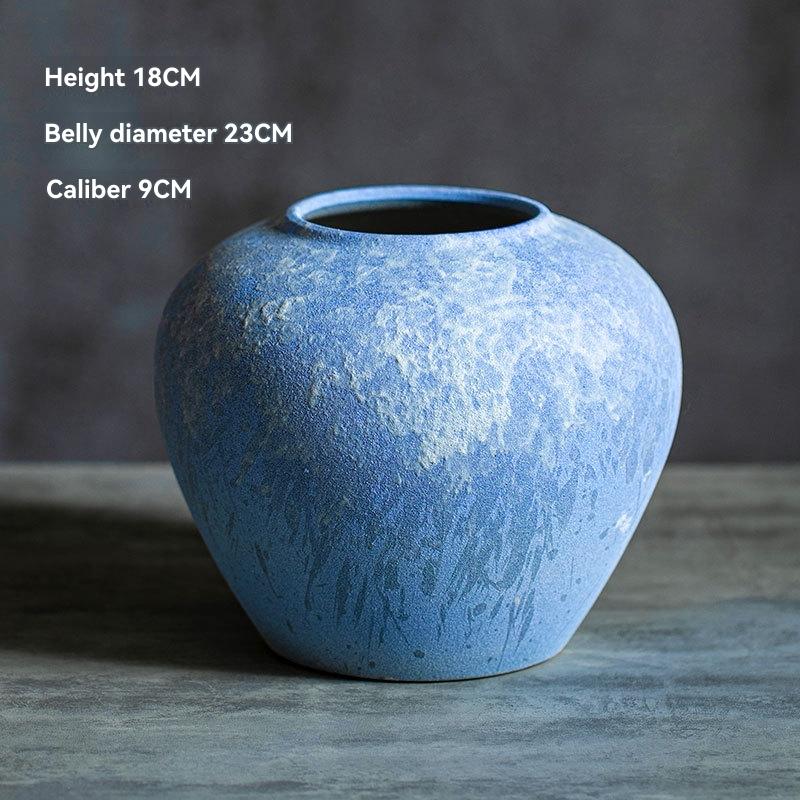 Decorative Accessories |  Ingrid Vase – Insignia Blue/White Decorative Accessories Blue