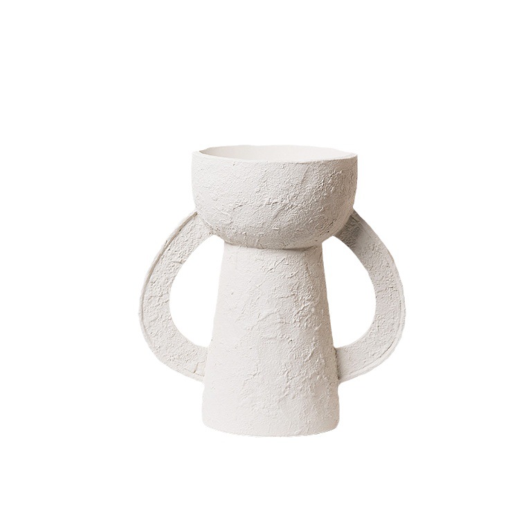 Decorative Accessories |  Marie Michielssen Earth Vase – White Decorative Accessories Decorative Accessories