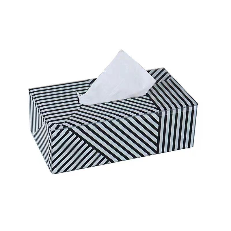 Decorative Accessories |  Op Art Box – Small Decorative Accessories Black & White