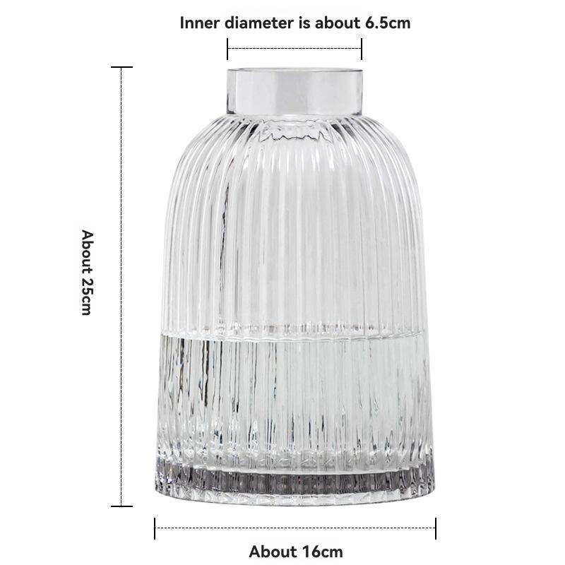 Decorative Accessories |  Pleat Vase Decorative Accessories Clear