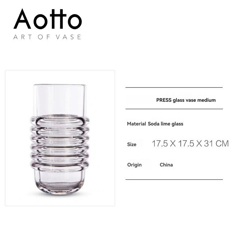 Decorative Accessories |  Press Stem Vase Decorative Accessories Clear