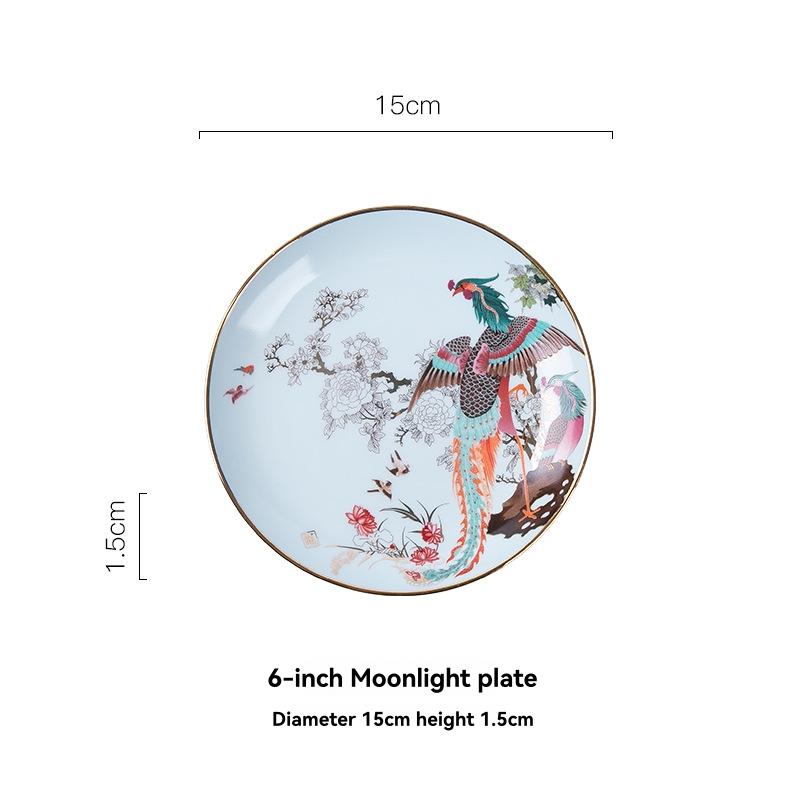 Fall Entertaining |  Carnets D' Equateur Birds Dinner Plate Dining & Entertaining Fall Entertaining