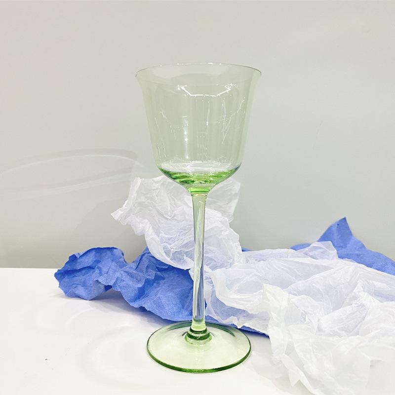 Glassware & Stemware |  Corinne Water Goblet, Green Dining & Entertaining Glassware & Stemware