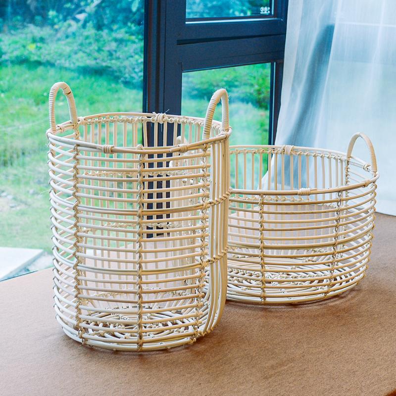 Home Storage |  Safi Rattan Basket Home Accessories Home Storage