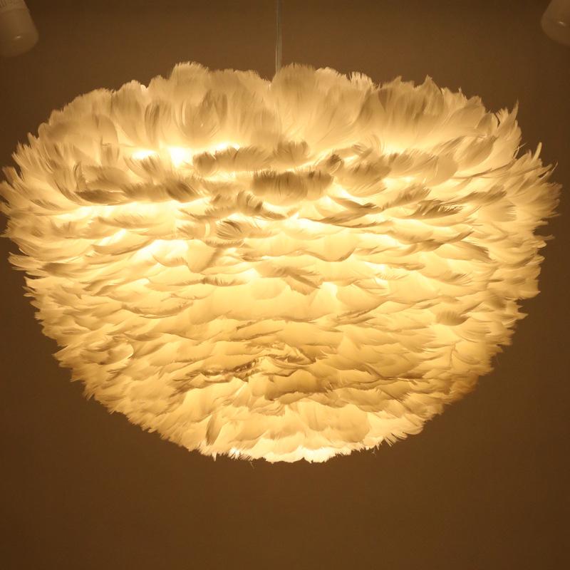 Lighting |  Eos Feather Lamp Shade Home Accessories Lighting