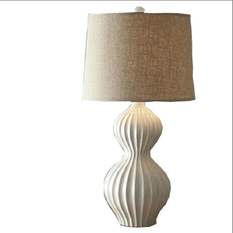 Lighting |  Terracotta Table Lamp Home Accessories Brown Cream