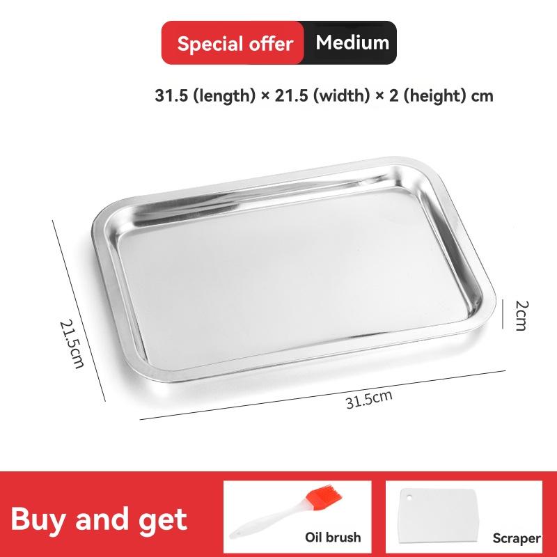 Office Desk Accessories |  Graphik 8X6 Tray, Silverplate Home Decor Office Desk Accessories