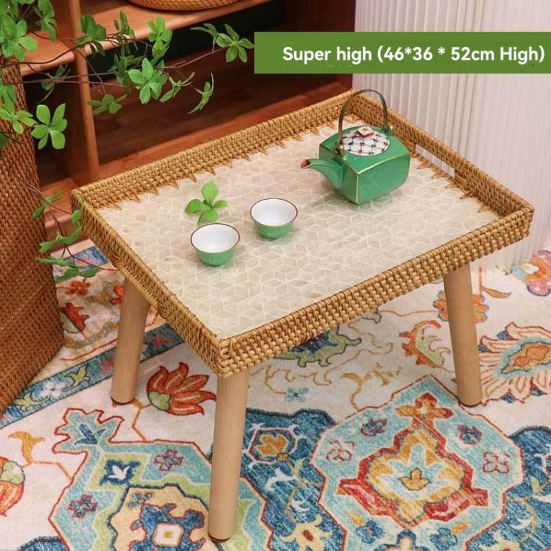 Other Home Accessories |  Riva Rattan Table Home Accessories Beige