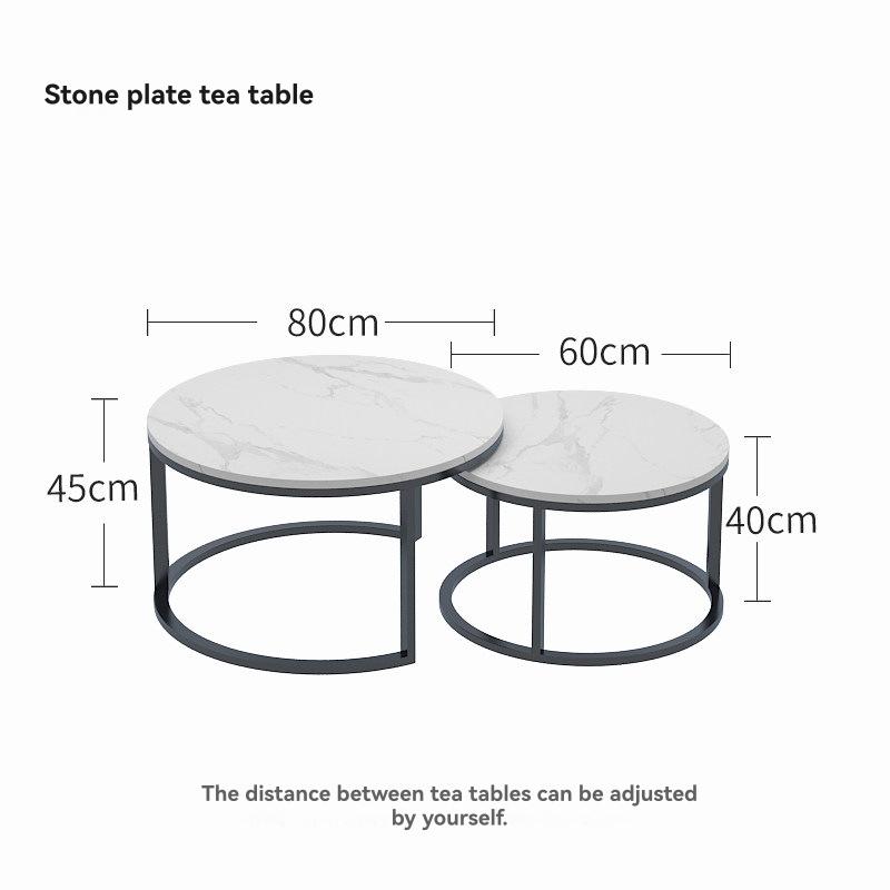 Other Home Accessories |  Round Table With Glass Top Home Accessories Black