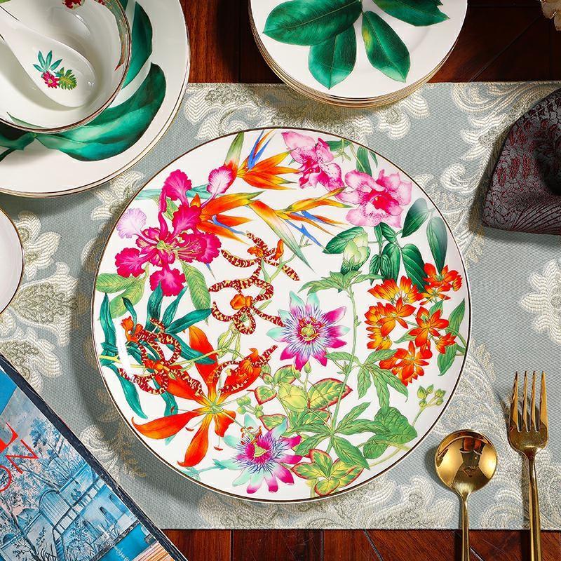 Serveware & Trays |  Passifolia Large Round Platter Dining & Entertaining Serveware & Trays