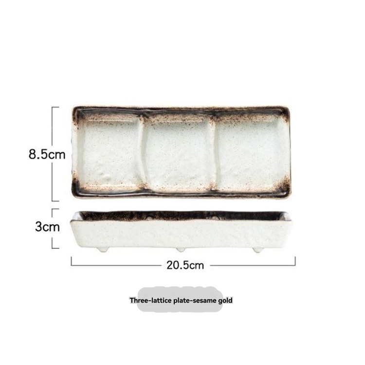 Serveware & Trays |  Roman Antique Three Section Tray Dining & Entertaining Serveware & Trays