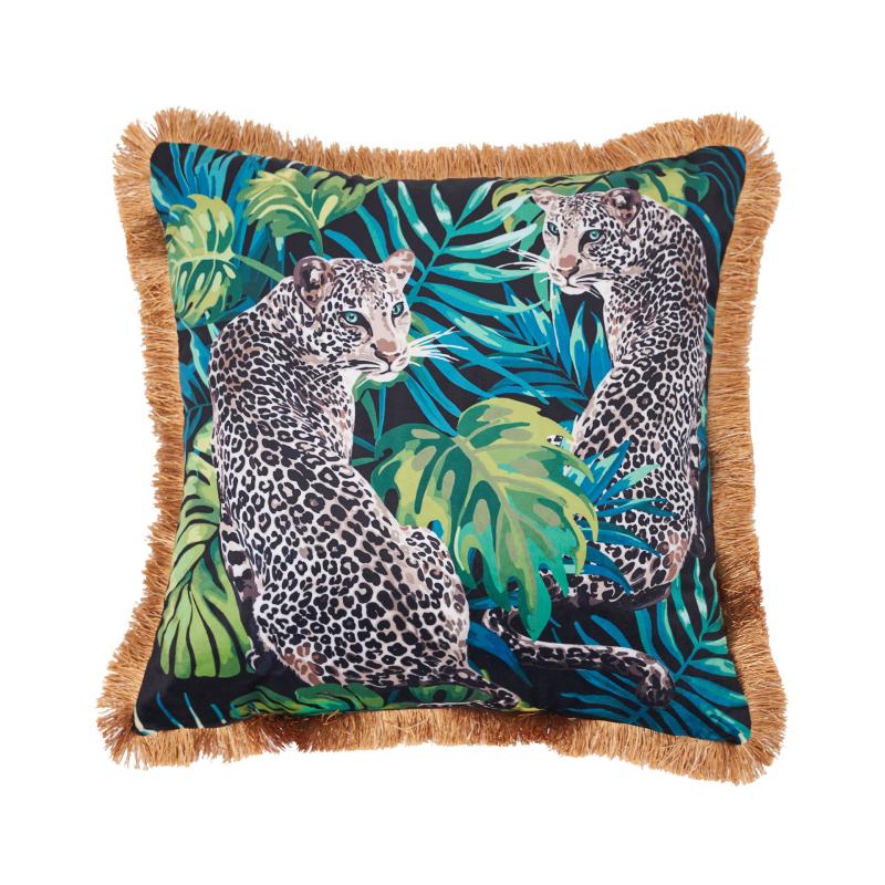 Soft Furnishings |  Limerence Fringe Cushion – 45X45Cm Cushions Cushions