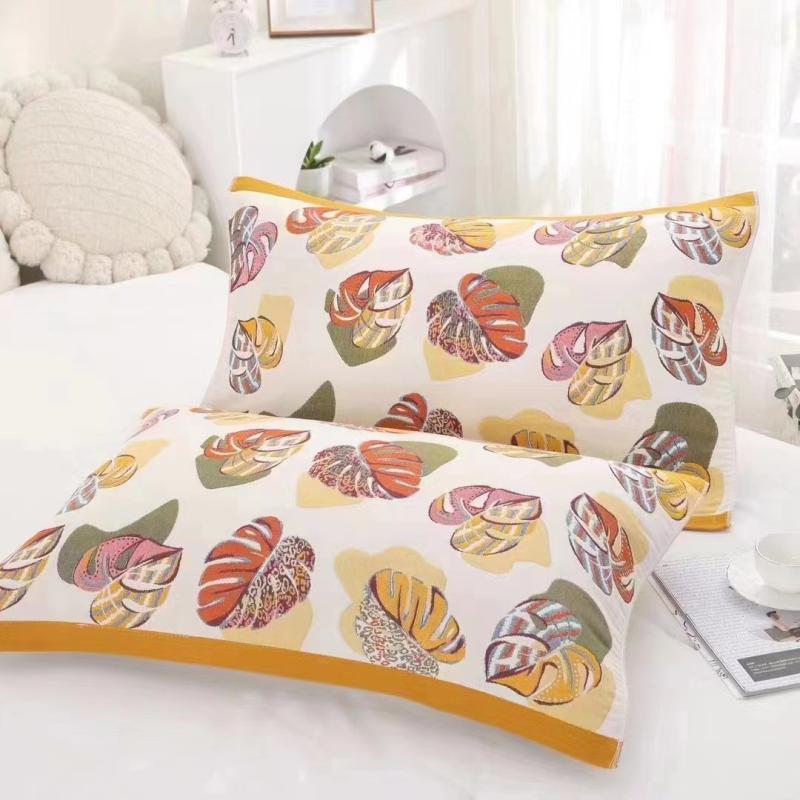 Soft Furnishings |  Yellow Stripes Feathers Pillow Cushions Cushions